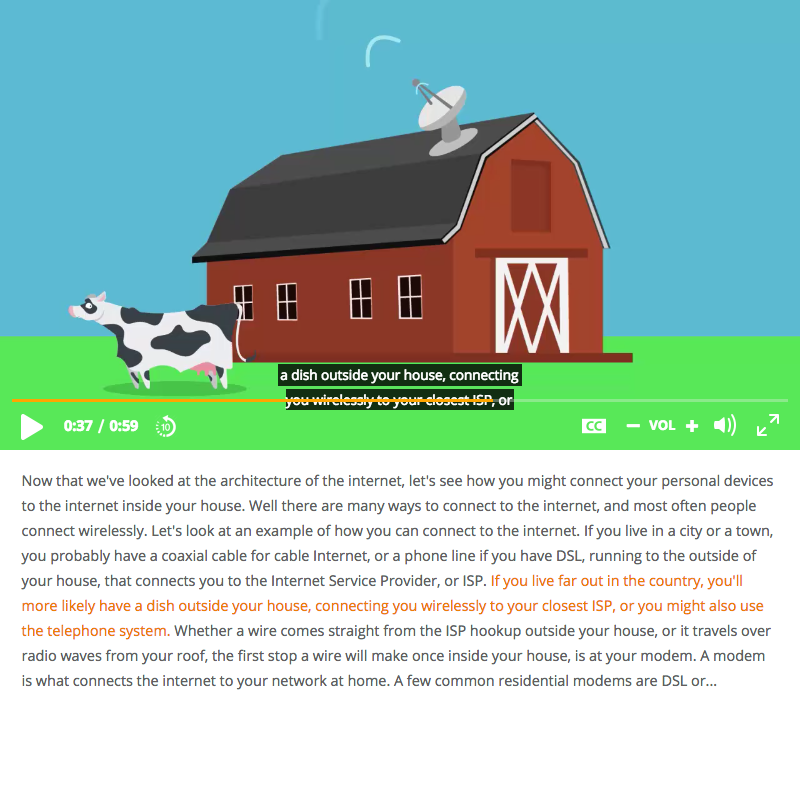 Snapshot of Video Player